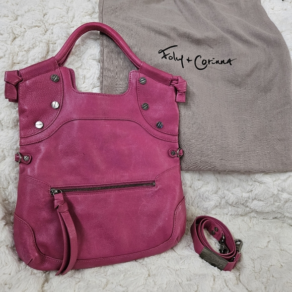 Foley + Corinna Lady Tote Purse Leather - Picture 11 of 11